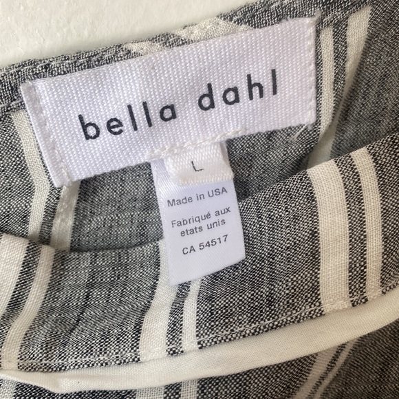 Striped Bella Dahl sleeveless top - Picture 2 of 3